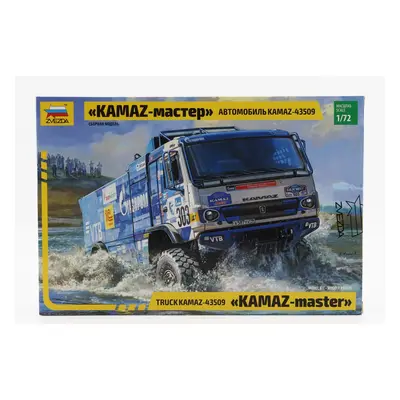 Zvezda Kamaz 43509 Truck N 303 Rally Silk Road 2022 Andrey Karginov - Andrey Mokeev 1:72 /