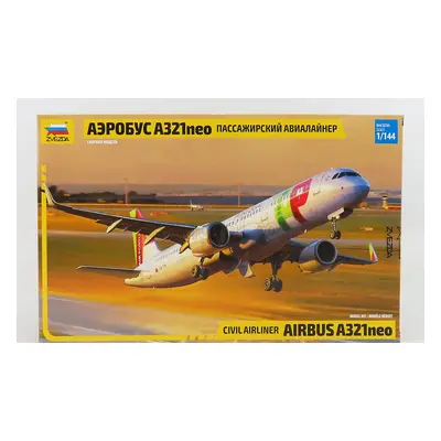 Zvezda Airbus Airbus A321neo Airplane Civil Airliner 2002 1:144 /