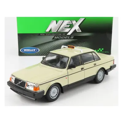 Welly Volvo 240 Gl German Taxi 1986 1:24 Cream