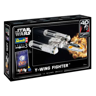 Revell SW Y-wing Fighter (1:72) (Giftset)