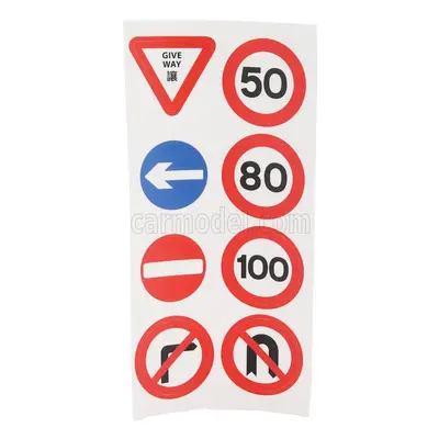 Tiny toys Accessories Set Segnali Stradali - Traffic Signs China 1:43 /