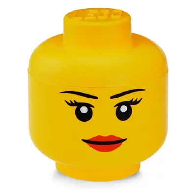 LEGO úložná hlava veká - dívka