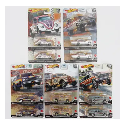 Mattel hot wheels Volkswagen Set Assortment 10 Pieces 1:64 Různé