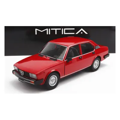 Mitica-diecast Alfa romeo Alfetta Berlina 2000l 1978 - Cerchi Millerighe Wheels 1:18 Rosso Alfa 