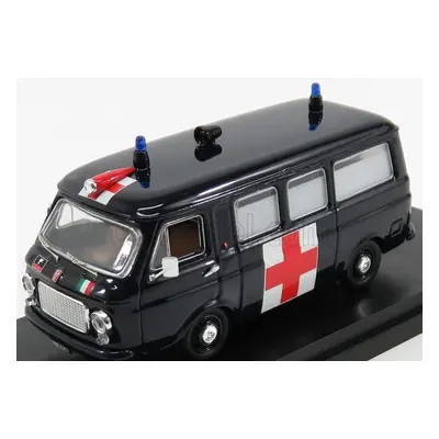 Rio-models Fiat 238 Ambulanza Carabinieri Police 1:43 Blue