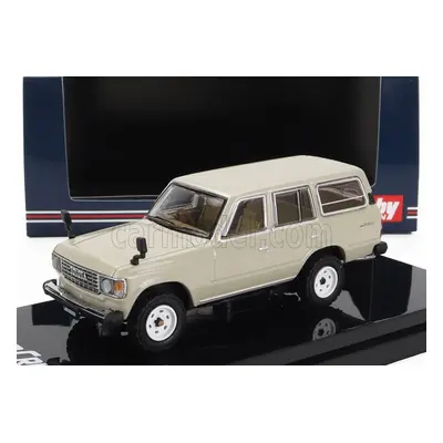 Ignition-model Toyota Land Cruiser J60 Gx 1981 1:64 Cream