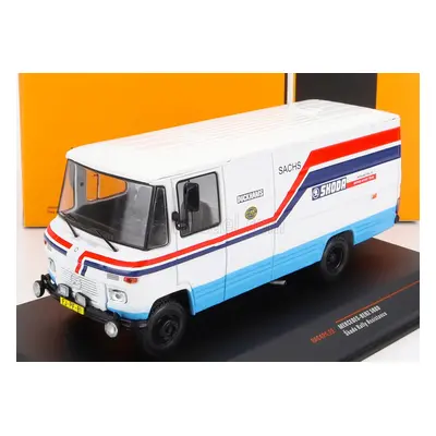 Ixo-models Mercedes benz 508d Van Skoda Rally Assistance 1984 1:43 Bílá Světle Modrá