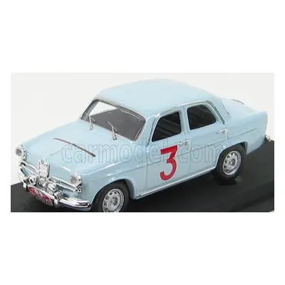 Rio-models Alfa romeo Giulietta Ti N 3 Rally Montecarlo 1960 E.carlsson 1:43 Světle Modrá