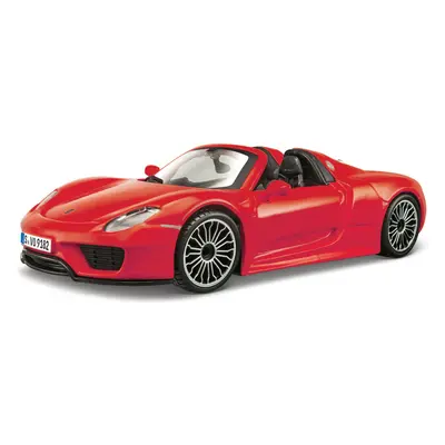 Bburago Plus Porsche 918 Spyder 1:24 červená