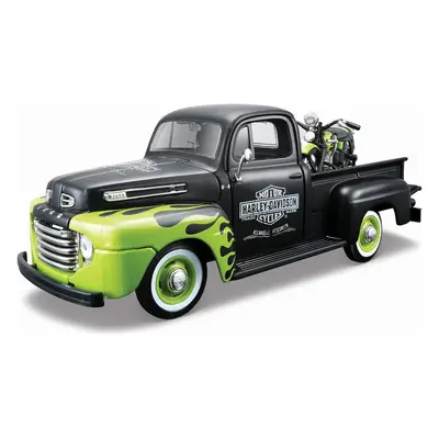 Maisto Ford F-1 Pickup 1948 s FL Panhead 1948 1:24