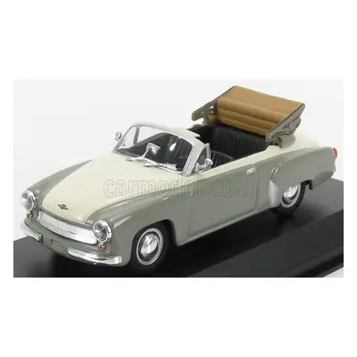 Minichamps Wartburg A311 Cabriolet 1958 1:43 Šedá Bílá