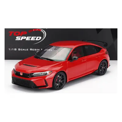 Truescale Honda Civic Type-r Lhd 2023 1:18 Red