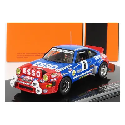 Ixo-models Porsche 911sc (night Version) N 8 Rally Montecarlo 1982 1:43, modročervená