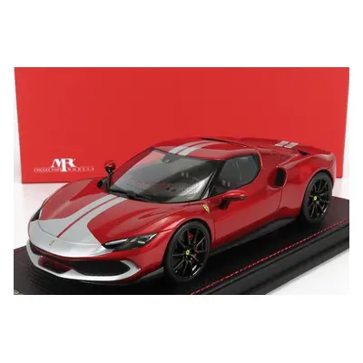 Mr-models Ferrari 296 Gtb Hybrid 830hp V6 Assetto Fiorano 2021 - Con Vetrina - With Showcase 1:1