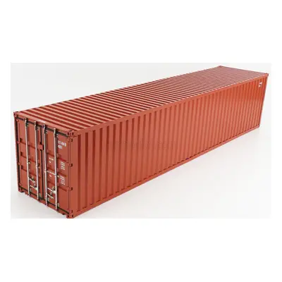 Nzg Accessories International Sea-container 40 For Trailer 1:18 Brown