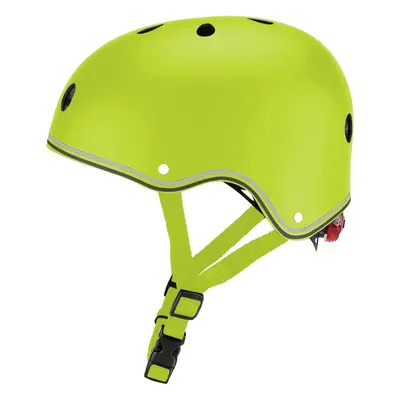 Globber - Dětská přilba Junior Primo Lights Lime Green XS/S