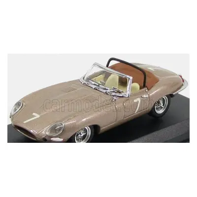 Best-model Jaguar E-type Spider N 7 Del Mar Usa 1961 Wally Barnitz 1:43 Bronzová Meta