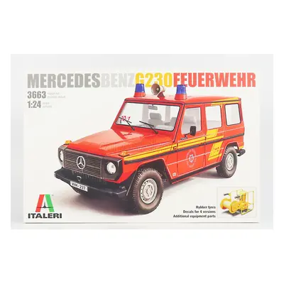 Italeri Mercedes benz G-class G230 Feuerwehr 1:24 /