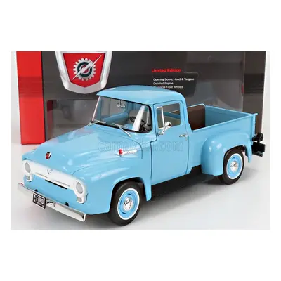 Autoworld Ford usa F-100 Pick-up 1956 1:18 Světle Modrá