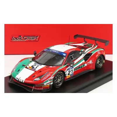 Looksmart Ferrari 488 Gt3 Italy Team N 21 1:43, italská vlajka