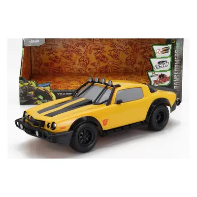 Jada Chevrolet Camaro Coupe 1977 - Bumblebee Transformers V L'ultimo Cavaliere 1:16 Žlutá Černá