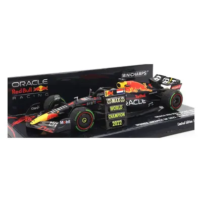 Minichamps Red bull F1 Rb18 Team Oracle Red Bull Racing N 1 World Champion Winner Japan Gp With 