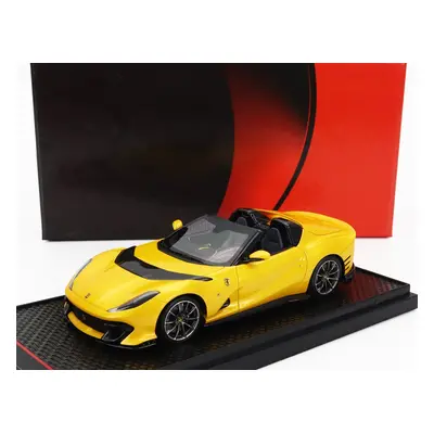 Bbr-models Ferrari 812 Competizione A Spider 2022 - Silver Wheels 1:43, žlutá