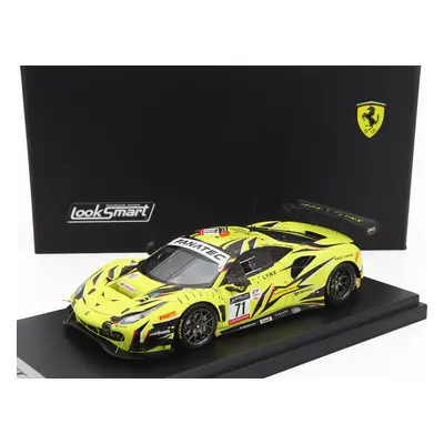 Looksmart Ferrari 488 Gt3 Evo 3.9l Turbo V8 Team Iron Lynx N 71 1:43, žlutá