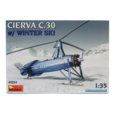 Miniart Avro Cierva C.30 Se-aea Airplane Winter Ski 1933 1:35 /