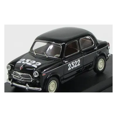 Rio-models Fiat 1100/103 N 2322 Mille Miglia 1955 Tagliani - De Angelis 1:43 Black