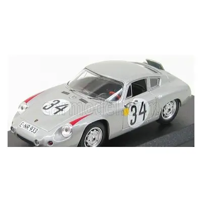 Best-model Porsche 1600gs Abarth N 34 Le Mans 1962 Barth - Herrmann 1:43 Silver