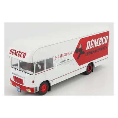 Edicola Berliet Gbk75 Truck Demeco 1967 1:43 Bílá Červená