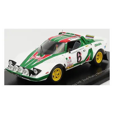 Spark-model Lancia Stratos Hf Team Alitalia (night Version) N 6 2nd Rally Montecarlo 1976 Bjorn 