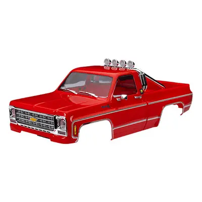 Traxxas karosérie Chevrolet K10 1979 červená