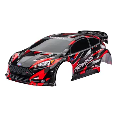 Traxxas karosérie Ford Fiesta ST Rally Brushless červená