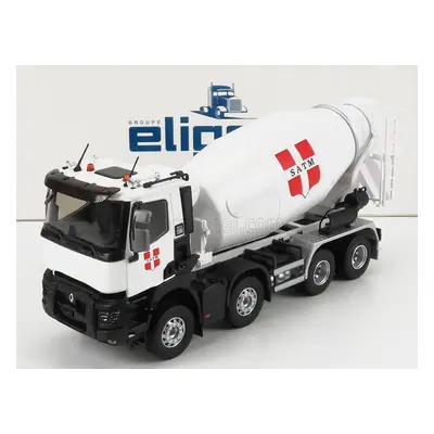 Eligor Renault C430 Satm Truck Tanker Cement Mix Betoniera 2021 1:43 Bílá Červená