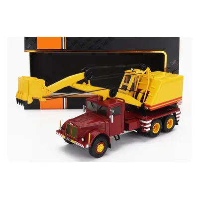 Ixo-models Tatra 111d Truck 3-assi 1958 1:43 Červená Žlutá