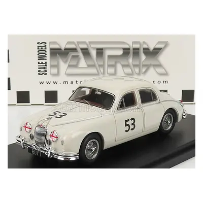 Matrix scale models Jaguar Mkii 3.4 Litre N 53 1:43, bílá