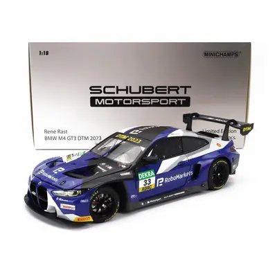 Minichamps BMW 4-series M4 Gt3 Team Schubert Motorsport N 33 1:18, modročerná