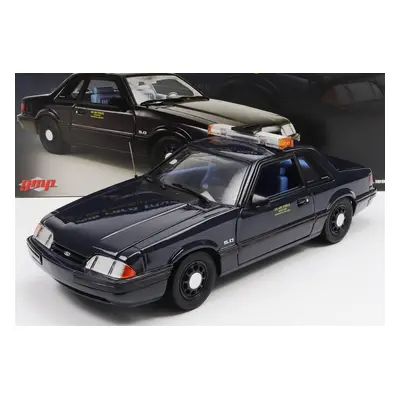 Gmp Ford usa Mustang 5.0l Ssp Police Dragon Chaser 1988 1:18 Tmavě Modrá