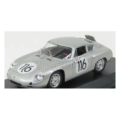 Best-model Porsche 1600gs Abarth N 116 Targa Florio 1960 Linge - Strahle - Lissmann 1:43 Silver