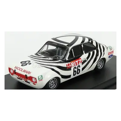 Trofeu Ford england Escort Mki N 66 Winner Montes Claros 1971 Francisco Santos 1:43 Bílá Černá