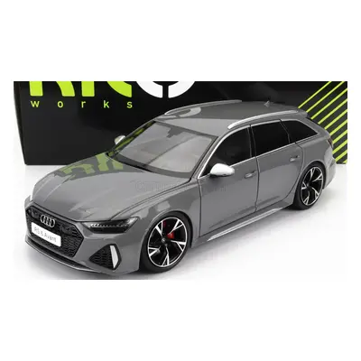 Nzg Audi A6 Rs6 Avant Sw Station Wagon 2021 1:18 Nardo Grey