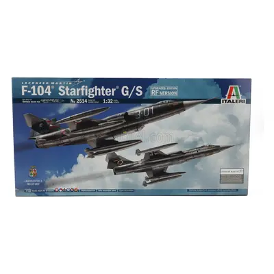 Italeri Lockheed martin Tf-104 G/s Starfighter Military Airplane 1958 1:32 /