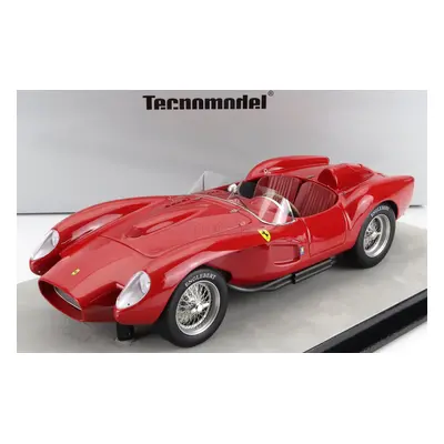 Tecnomodel Ferrari 250tr 3.1l V12 Testarossa Pontoon Fender Spider Press Version 1957 1:18 Red