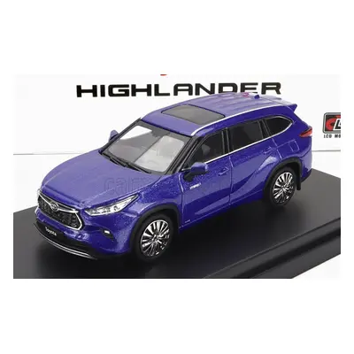 Lcd-model Toyota Highlander 2022 1:64 Blue