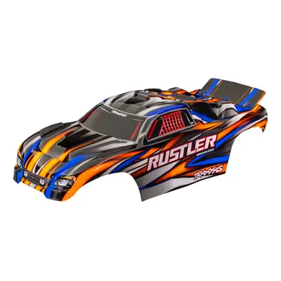 Traxxas karosérie Rustler oranžová (bezsponková)