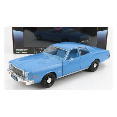 Greenlight Plymouth Fury 1977 - Christine Movie - Detective Rudolph Junkins 1:24 Světle Modrá