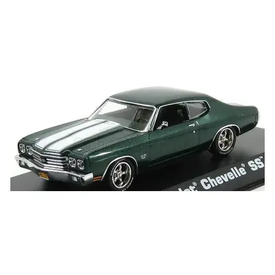 Greenlight Chevrolet Chevelle Ss 396 Coupe 1970 - John Wick Movie Ii 1:43 Zelená S Bílou