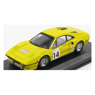 Best-model Ferrari 308 Gtb Coupe N 14 Tour De France 1985 Worswick - Newman 1:43 Žlutá